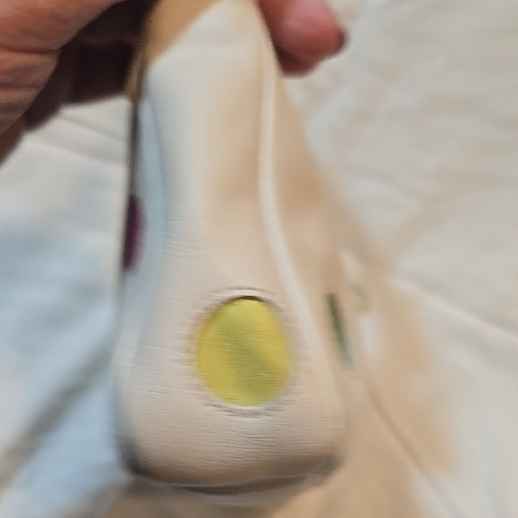 Coach Green and White Polka Dot Clutch Wristlet - Picture 7 of 8